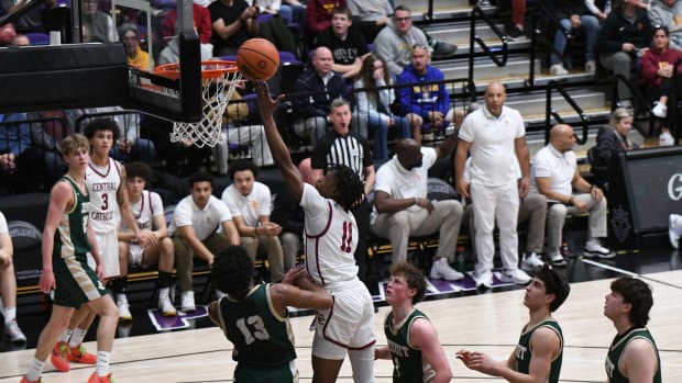 Jesuit Central Catholic 6A Oregon boys basketball quarterfinal 2024 Taylor Balkom 37